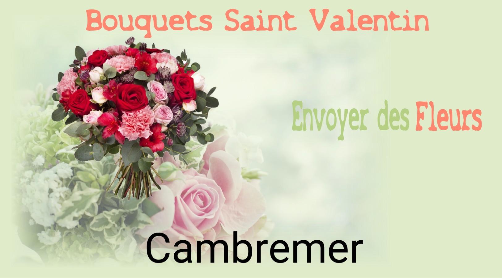 Roses de Saint-Valentin livrées à Cambremer